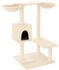 vidaXL Cat tree with scratching posts 82 cm cream (171759)