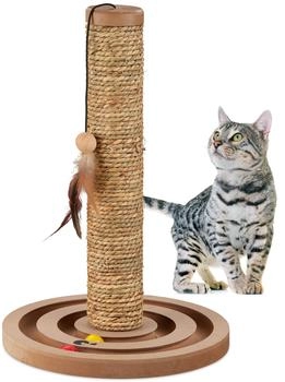 Relaxdays Kratzsäule 45 cm braun (10045528)