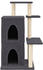 vidaXL Cat tree with sisal scratching posts and 2 houses 97 cm dark grey (172114)