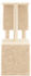 vidaXL Cat tree with sisal scratching posts 86 cm cream (172100)