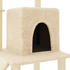vidaXL Cat tree with sisal scratching posts 96,5 cm cream (172076)