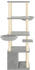 vidaXL Cat tree with sisal scratching posts 147 cm light grey (171781)