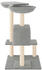 vidaXL Cat tree with scratching posts 82 cm light grey (171760)