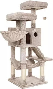 Feandrea Kitty Kratzbaum 135cm beige
