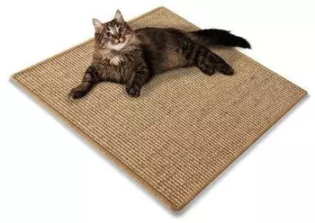 Floordirekt Katzen-Kratzteppich 100x100cm Kork (12217)