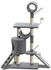 Vounot Cat tree with scratching tablet, platform and cave XXL 154 cm