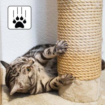 Eyepower Sisalstamm 20cm für Kratzbaum M10 – Eyepower Sisalstamm 20cm für Kratzbaum M10 - Optimale Krallenpflege für Ihre Katze