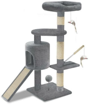 Vounot Scratching tree witch scratching tablet 115cm grey