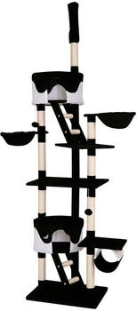 Lionto Kratzbaum XXL nverstellbar 230-250cm schwarz/ wei&szlig; (KB00408)