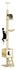 Pawhut Kratzbaum braun Spanplatte B/H/L: ca. 40x40x260 cm