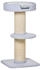 Pawhut Katzenbaum Spielbaum mit Kratzstamm Plattform Sisal & Plüsch Hellblau 45x45x91cm
