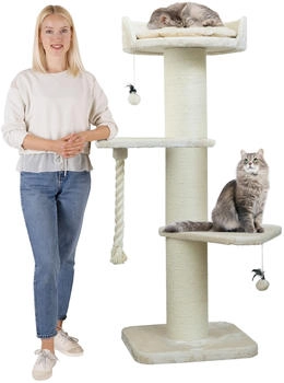 HappyPet Kratzbaum Freddy 150cm creme