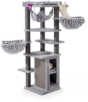 PetRebels Ramses Deluxe 50x50x158cm grey (431416)
