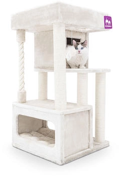 PetRebels Junior und Senior Lodge 59x59x113cm cream (431418)