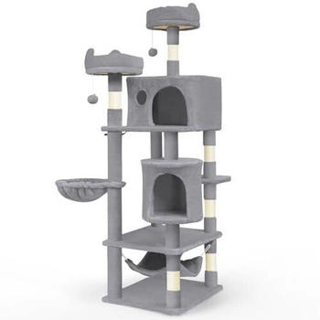 Vounot Cat tree 5 levels 168 cm grey
