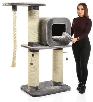 CanadianCat Kratzbaum Kingston grau