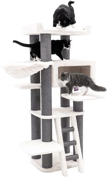 PetRebels Maine Coon Kratzbaum Estate 170 cm XXL Off-White