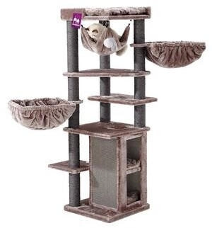 PetRebels Design Kratzbaum Ramses 158 cm Cappuccino