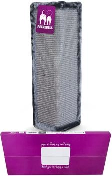PetRebels Kratzbrett eckig 57x30x3cm grau (431266)