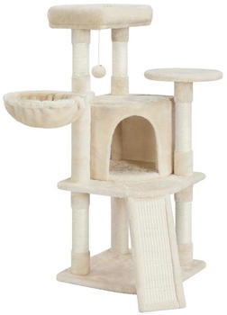 Yaheetech Katzenbaum 106 cm Hoch Beige