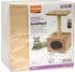 Karlie Amethyst Katzen Plüsch/Sisal Beige 30x30x55 cm