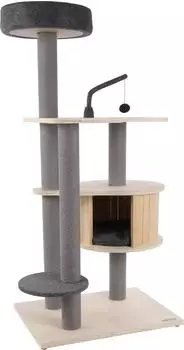 Flamingo Kandis Grau & Beige 137 cm Stilvoll funktional & gemütlich!