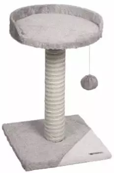 Flamingo Clark Hellbeige/Hellgrau 45 cm Kompakter Kratzspaß für Katzen in stilvollem Design