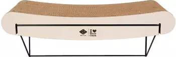 David Douillet D&D gebogenes Wandregal aus Pappe David braun/beige
