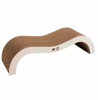 David Douillet D&D & Liegefläche I Love Happy Cats "Archie" aus Pappe braun/beige