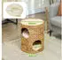Pawhut Stahl Wasserhyazinthe Braun 40L x 40B x 50H cm