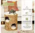 Pawhut Stahl Wasserhyazinthe Braun 40L x 40B x 50H cm