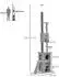 Pawhut Deckenhoch mit Katzenspielzeug 60 x 40 x 225-255 cm