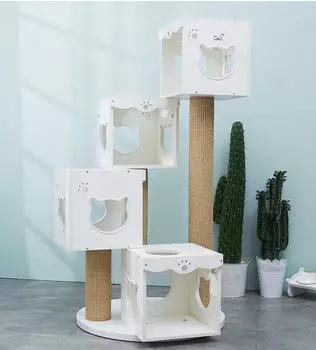 Cats Design Katzenspielturm xxl große Katzen stabil Altaica XZ