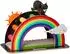 CanadianCat Canadian Cat Company Design- Rainbow bunt