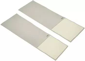 Pawhut 2er Kratzschutz Sofa Sisal Kratzteppich f&uuml;r Katze Sessel Couch Katzenkratzmatte Beige+Grau 130 x 45 x 0,3 cm