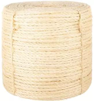 vidaXL Sisalseil 100% Sisal, 6mm, 50m (155013)