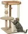 Pawhut 86 cm Katzenbaum mit Spielball für Katzen bis 7 kg Kaffee