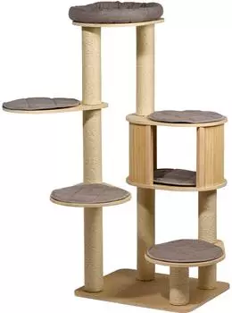Dobar Kratzbaum "Ella" Sisal, Holz, 133cm (35251FSCe)