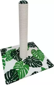 Croci Green Leaves High 62 cm hoch für Erwachsene Katzen Groß und Klein Baumkratzer Zubehör und Spiele für Tiere beruhigendes Spiel für Katzen
