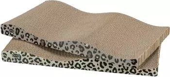 Trixie Leo Kratzbrett aus Karton, 44&times;6&times;25cm, 2er-Pack (48033)