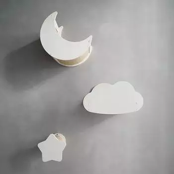 Cats Design Katzen Kletterwand Set xxl große Katzen stabil 3 Teilig Wandkratzbaum Sky