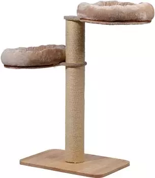 Dobar Sleepy Kratzbaum Sisal/Pl&uuml;sch, cappuccino (35256FSCe)