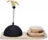 Designed by Lotte Maia Kratz- und Spielturm, Holz, schwarz