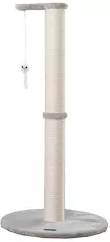 Home Deluxe Kratzpfosten NEVA Sisal, grau, 101x49x49cm (50112_IT)