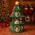 Comhoma Kratzbaum im Weihnachtsbaum-Design, mehrstöckig, grün (PET04-130)