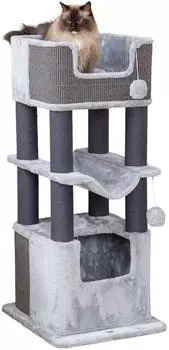 Trixie Lucano XXL Kratzbaum mit H&ouml;hle, grau, 110cm (48160)