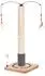 CanadianCat Kratzstamm Lilly mit Spielschiene und Massagefläche, 80cm