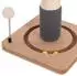 CanadianCat Kratzstamm Lilly mit Spielschiene und Massagefläche, 80cm