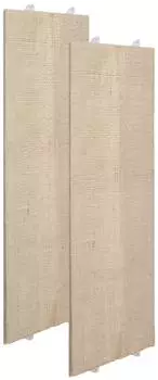 BigDean Eck-Wandkratzbrett f&uuml;r Katzen, Sisal, 80cm, 2er-Set (789393)
