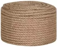 vidaXL Seil 100% Jute 12 mm 250 m